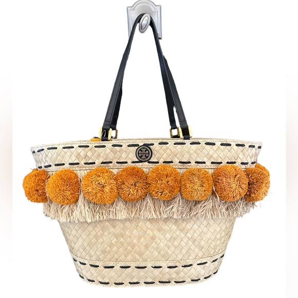 ⭐️NWT⭐️Tory Burch Beachy Norah Bucket Tote - Picture 2 of 13